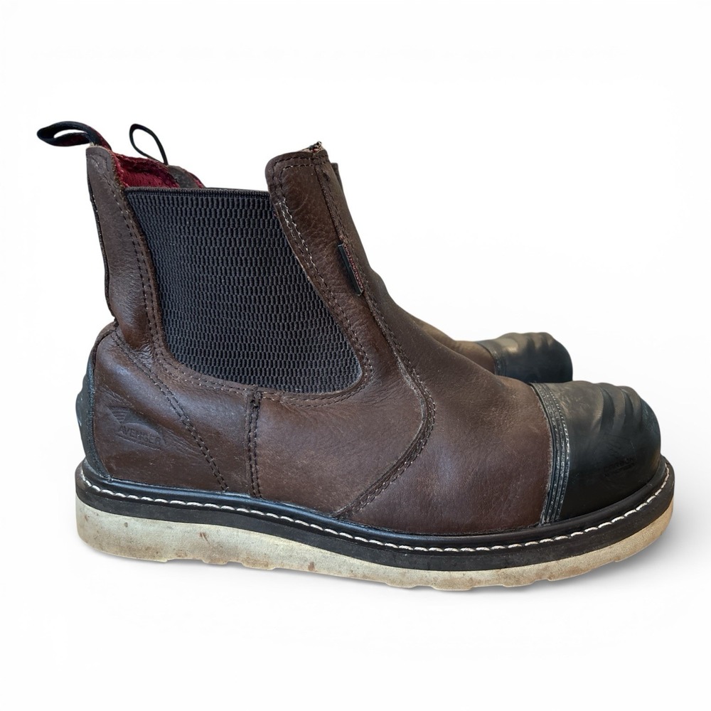 Avenger Romeo Wedge  Steel Toe Work Boots, ASTM, Men's Size 11.5